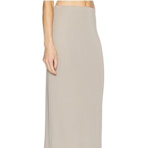 Helsa Jersey slim maxi skirt